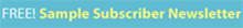 click to view sample EVO subscriber newsletter
